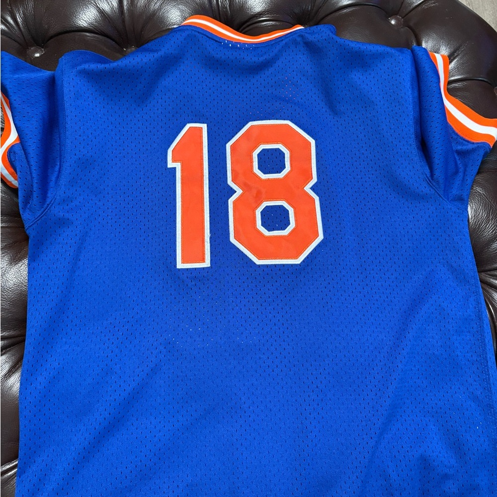 Blue and Orange Men's Jersey